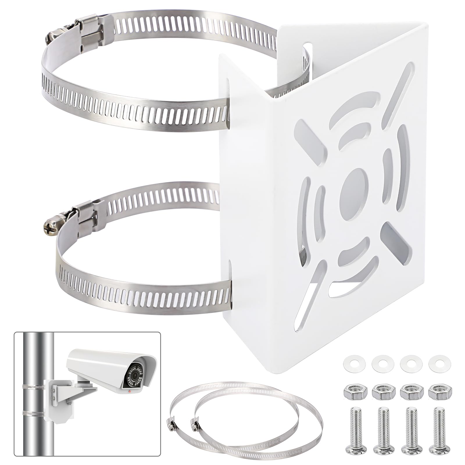 Camera Bracket Pole Mount Vertical Large 